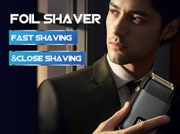 Amazon.com: Electric Razor for Men Face, Bazivve Electric Shavers for Men,  Foil Shaver with 3 Adjustable Speeds, Rechargeable Waterproof Close Shave  Trimmer with LED Display for Face/Beard/Head Shavers (Black) : Beauty &