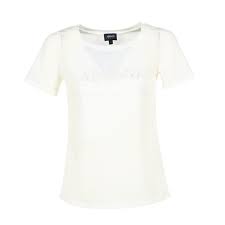 #4,440,789 in clothing, shoes & jewelry (see top 100 in. Armani Jeans Kajola White Fast Delivery Spartoo Europe Material Short Sleeved T Shirts Women 103 20