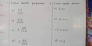 Keputusan pecahan dibulatkan ke 1/64 terdekat. Soleh Solehah Menukar Pecahan Kepada Perpuluhan Topik Facebook