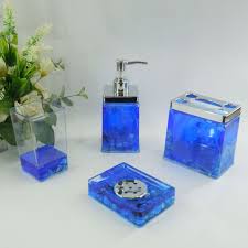 Maybe you would like to learn more about one of these? Blue Sea Conch Acrylic Bath Accessory Sets H4005 Blue Bathroom Accessories Bronze Bathroom Accessories Bathroom Accessories