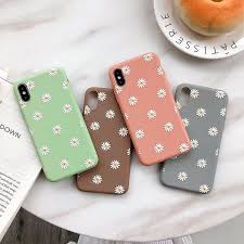 Our team has curated this collection to keep you and your device always on point with the latest styles. Cute Daisy Phone Case For Iphone 12 Mini 12 11 Pro Max Xs Xr X Max 8 7 6 6s Plus Se 2020 Soft Silicone Chic Back Cover Protective Cell Phone Cases