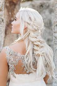 Game Of Thrones Inspired Wedding Simple Wedding Hairstyles Nordic Wedding Bride Hairstyles