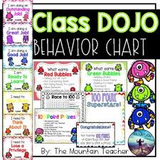 Class Dojo Clip Chart Behavior Trackers Behavior Clip