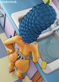 Rule 34 - 1girls Anderhuk3d Apron Beehive Hairdo Big Ass Black Panties Blue  Hair Curvy Heels Huge Ass Kitchen Large Ass Marge Simpson Milf Necklace  Panties Sink The Simpsons Viewed From Above