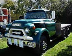 1956 Gmc 6x4 Tray-body Truck Gmc Antique Trucks Gmc Trucks