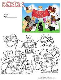 I changed the speed so it isn't that fast. Roblox Adopt Me Coloring Page Coloring Pages Roblox Pets Drawing