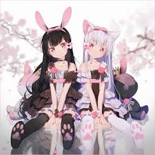 original by hakusai アニメの女の子猫 芸術的アニメ少女 アニメ ラブ