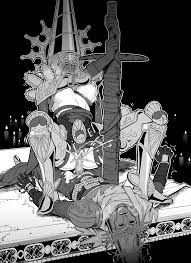 Rule 34 Dev - 1boy 1girls amazon_position armor armored_female blasphemous  crisanta faceless_character female female_knight femdom h_ikenuma hairy  helmet knight male penitent_one reverse_rape video_games|9064303424