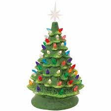17% off diy christmas tree led flashing light kit circuit board mould green xmas 5 reviews cod. Ceramic Christmas Tree Charming Decorations With A Vintage Flair