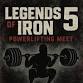 Legends of Iron 5 event in Rockwall, TX