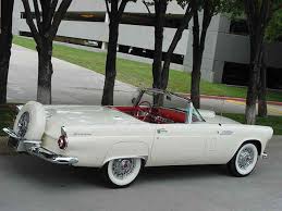 Image result for Colonial White 1956 Thunderbird