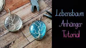 Dann bist du hier richtig hier in diesem video. Lebensbaum Anhanger Aus Draht Selbst Machen Drahtbaum Tutorial Schmuck Anhanger Youtube