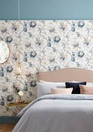 Hier kann der kunde auf grosse muster zurueckgreifen. 1001 Inspirierende Ideen Fur Schlafzimmer Wandgestaltung