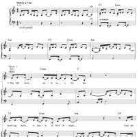 Cold As Stone" Sheet Music by Lady Antebellum for Piano/Vocal/Chords