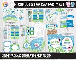 Party Printable Party Kit Googoo Gaagaa Theme Party Kit Birthday Party Kits Birthday Party Themes