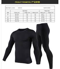 Us 24 19 45 Off Thermal Underwear Set Men Sweat Absorption Motorcycle Motocross Skiing Winter Warm Base Layers Tight Long Johns Tops Pants Set In