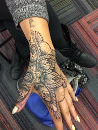 Tattoo Ideas For Hands Unique Mandala Arm Tattoo Mandalatattoo Tribal Hand Tattoos Hand Tattoos Mandala Arm Tattoos