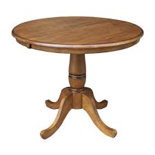 Extendable dining table and chairs. Lark Manor Overbay Extendable Dining Table Finish Pecan Dining Table Wood Dining Table Pedestal Dining Table