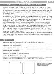Personal Hygiene Story Questions Hygiene Lessons Personal Hygiene Worksheets Personal Hygiene