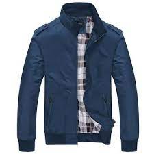 Casual Jacket 5 Colors Blue 3xl In 2021 Stand Collar Jackets Winter Fashion Casual Mens Jackets