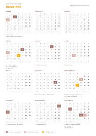 Calendario laboral de alava 2021. Calendario 2020 Barcelona Para Imprimir Calendario 2019