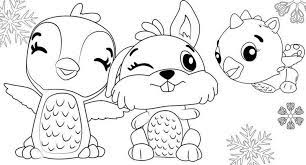 Mermaid hatchimals coloring pages sweet hatchy birthday hatchimal birthday crafts. Bunwee Cloud Draggle And Giggling Penguala From Hatchimals Coloring Page Mermaid Coloring Pages Coloring Pages Mermaid Coloring