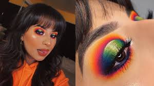 Might as well have fun. Colorful Eyeshadow Tutorial James Charles X Morphe Palette Youtube