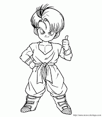 Then, begin sketching the pointed super saiyan hair. Drawings Of Dragon Ball Z Characters Coloring Home