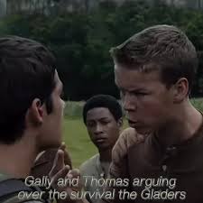 Thomas and Gally Arguing