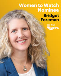 Bridget Foreman, Partner at @bartlettpringleandwolf, has been nominated as  a Trailblazer for the 2025 Women to Watch Awards. With more than 20 years  in tax and consulting services, Bridget is recognized for