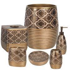 Modern bathroom accessories sets brown. World Menagerie Nason 6 Piece Bathroom Accessory Set Reviews Wayfair