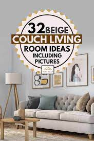 32 Beige Couch Living Room Ideas Inc Pictures Home Decor Bliss