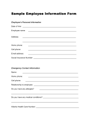 Hi, i work in apex garments as hr manager, internal auditor i need job because i lesson. Free 13 Employee Information Forms In Ms Word Pdf