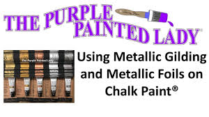 Sealing iron orchid designs transfers using chalk paint® wax. Gilding Gold Leafing And Metallic Foils How To Apply Youtube