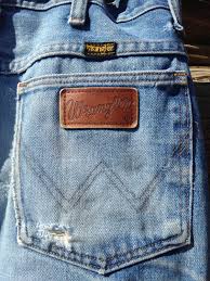 Old Rare Wrangler 28 X 30 Authentic Cowboy Worn Jeans 1960s Vintage Jeans Style Wrangler Jeans Boho Glam