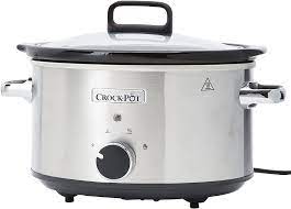 The optimum cooking temperature for a crock pot is between 200 and 205 degrees fahrenheit and it takes roughly 4 hours on high setting to reach what is the best temperature for slow cooking? Amazon De Crock Pot Csc028x 01 Schongarer Slow Cooker 3 5 L 3 5 Liters Edelstahl Geburstet