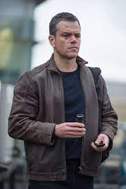 Jason Bourne Matt Damon Distressed Jacket Jason Bourne Matt Damon Jason Bourne Matt Damon