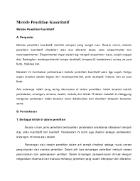 Jenis penelitian berdasarkan kegunaannya yang terakhir adalah penelitian evaluasi. Doc Metode Penelitian Kuantitatif Murni Togatorop Academia Edu