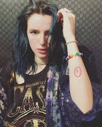 The 'shake it up' actress is seen rolling her puffy eyes and being visibly emotional. Bella Thorne S 12 Tattoos Their Meanings Body Art Guru