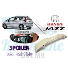 Latest honda car price in malaysia in 2020 car buying guide honda civic city jazz accord specs and review. Honda Jazz Spoiler With Paint Shopee Malaysia