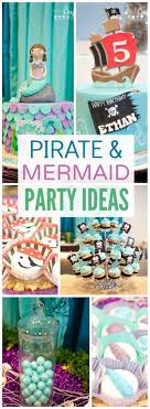 Birthday Party Theme Ideas For Boys Pirate Mermaid Under The Sea Birthday Ethan Sophia S Pirate Mermaid Adventure At Sea Catch My Party Combined Birthday Parties Twin Birthday Parties Birthday Party Themes