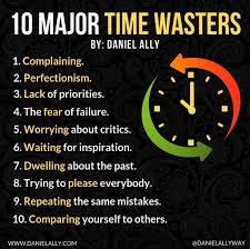 Wellness Trend With Sopo On Twitter The 10 Major Time Wasters Great Tips To Stay Focused And Motivated This Week Https T Co Vb2pacylor Bestlifehacks Dreamjob Life Motivation Inspiration Quote