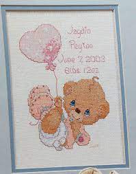 Wedding & birth announcements, followed by 161 people on pinterest. Baby Birth Announcement Cross Stitch Pattern Free Novocom Top