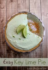 This Easy Key Lime Pie Recipe Is A Total Snap To Make And It S So Good Just A Few Basic Ingredients Mixed To Key Lime Pie Easy Lime Recipes Keylime Pie
