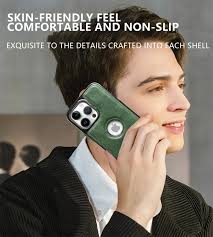 Luxury Leather Phone Case For IPhone 14 13 12 Pro Max 2024, Magnetic Car  Mount Full Coverage Protective Cover For Wireless Charging From Hseng,  $8.55