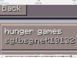 Hunger games server minecraft pe 0.14.0. Looking For A Hunger Games Server For Pe Hunger Games Minecraft Skins Haha