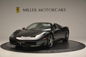 Want to know the current market price? Pre Owned 2012 Ferrari 458 Spider For Sale Special Pricing Rolls Royce Motor Cars Greenwich Stock 4529c