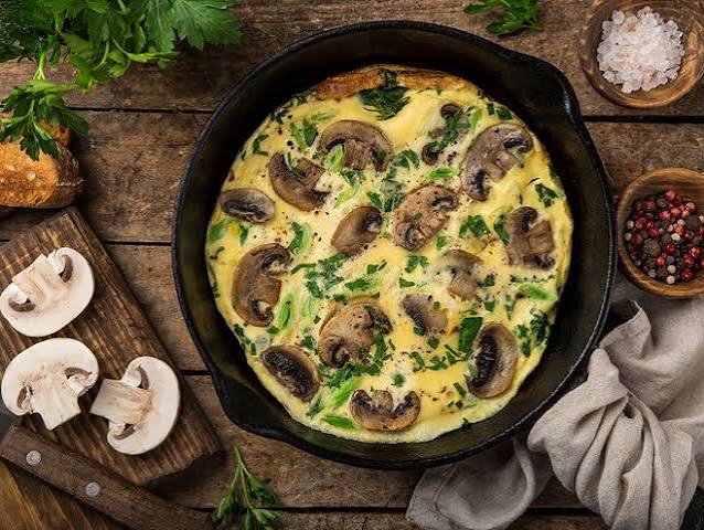 Mushroom Omelette