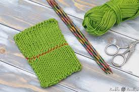 It is worked the same way as a standard bind off, but you will be binding off once you have two new stitches on the third needle, loop the first stitch over the second stitch. How To Do The Three Needle Bind Off Step By Step Tutorial Video