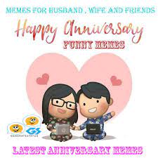 We have rounded off more than 50 of the funniest anniversary memes, images, jokes, quotes for all types of anniversary and special occasions. Happy Anniversary Funny Meme To Start Their Day With Smiles